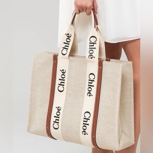 Chloe Woody Large Tote Bag